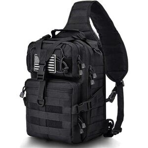 Tactical Sling Bag Pack Military Rover Shoulder Sling Backpack
